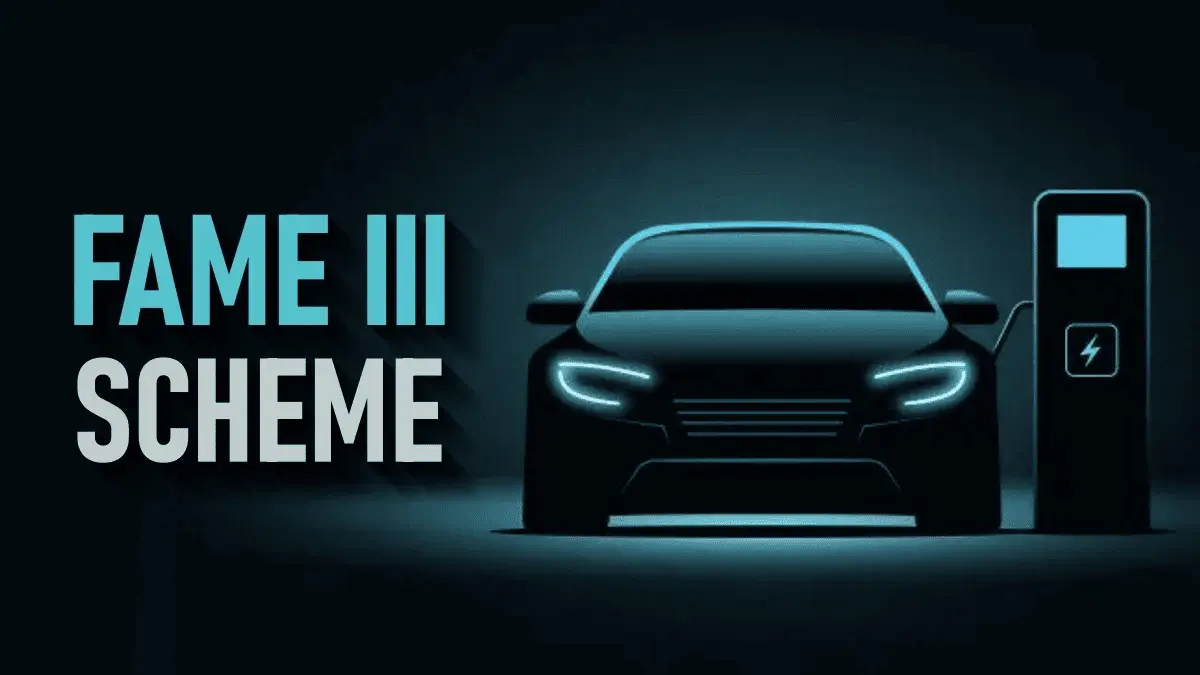 Government to Launch FAME III Scheme to Further Boost Electric Mobility Initiatives